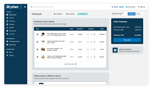 Brymec Portal component