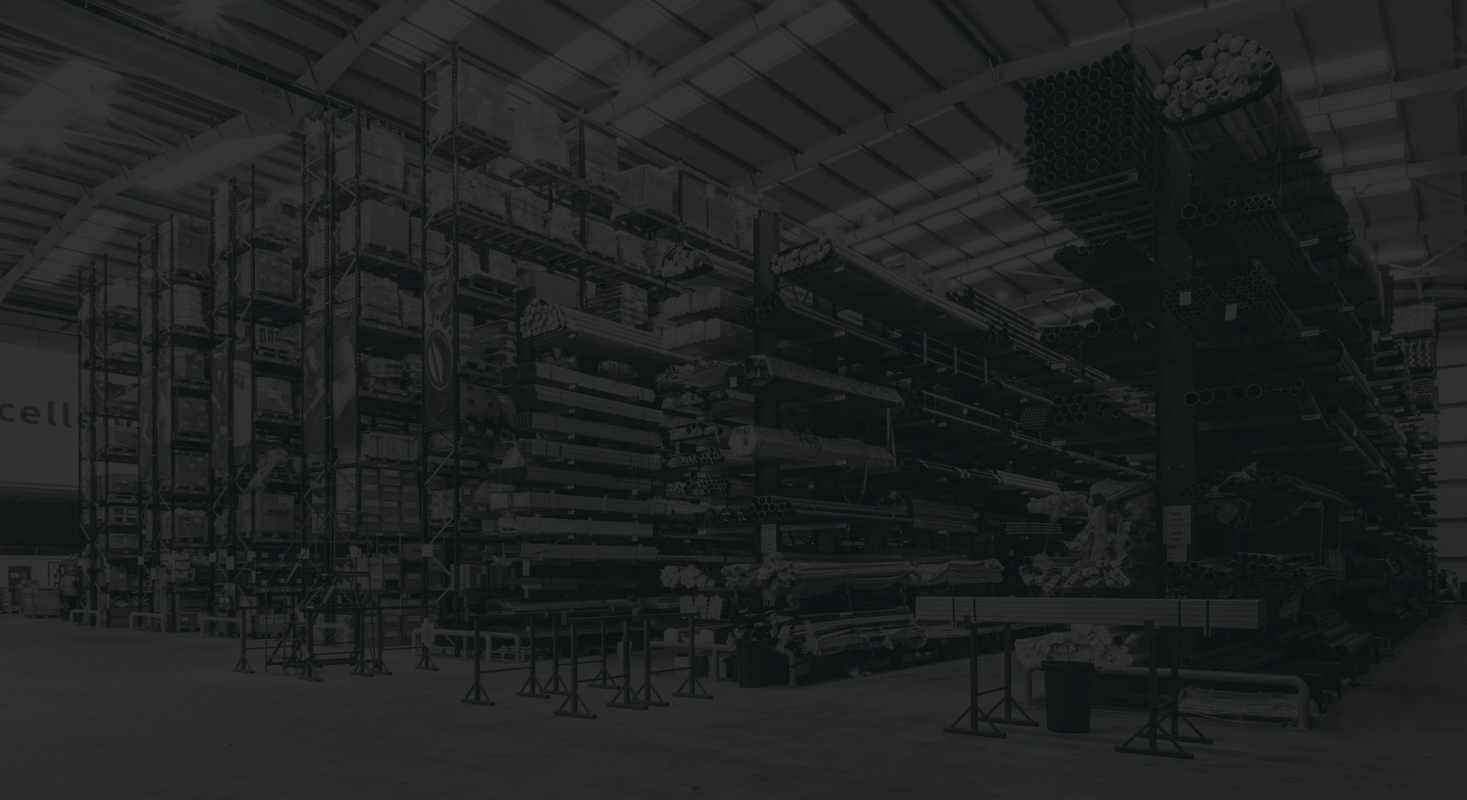 Brymec warehouse shelves