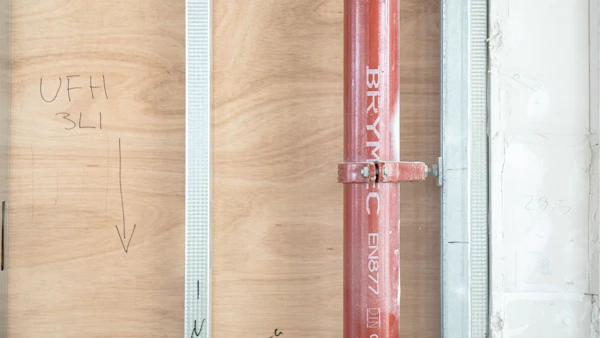 brymec cast iron pipe installed