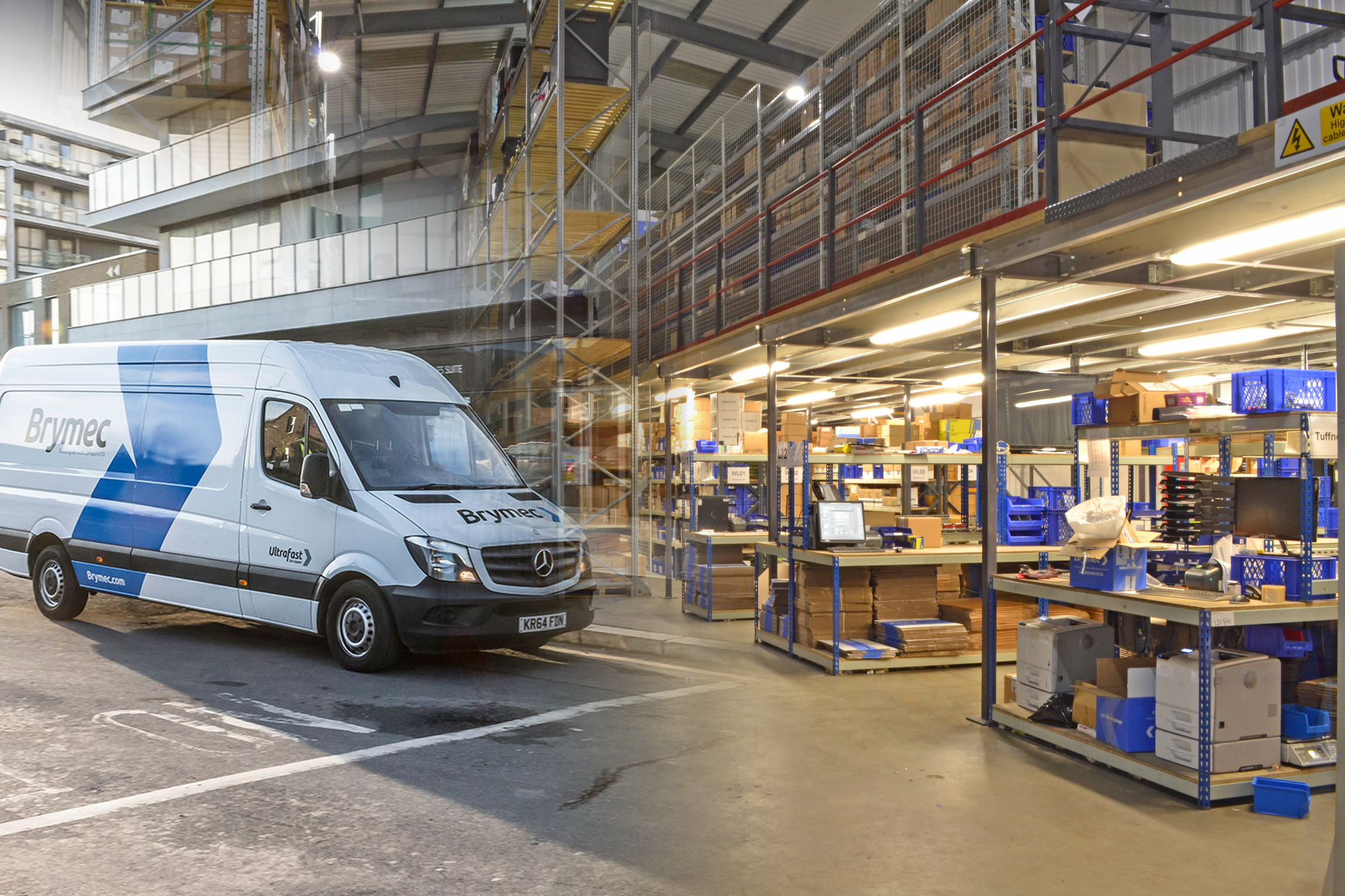 Brymec fleet and warehouse