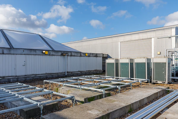 brymec duraframe support for air handling unit