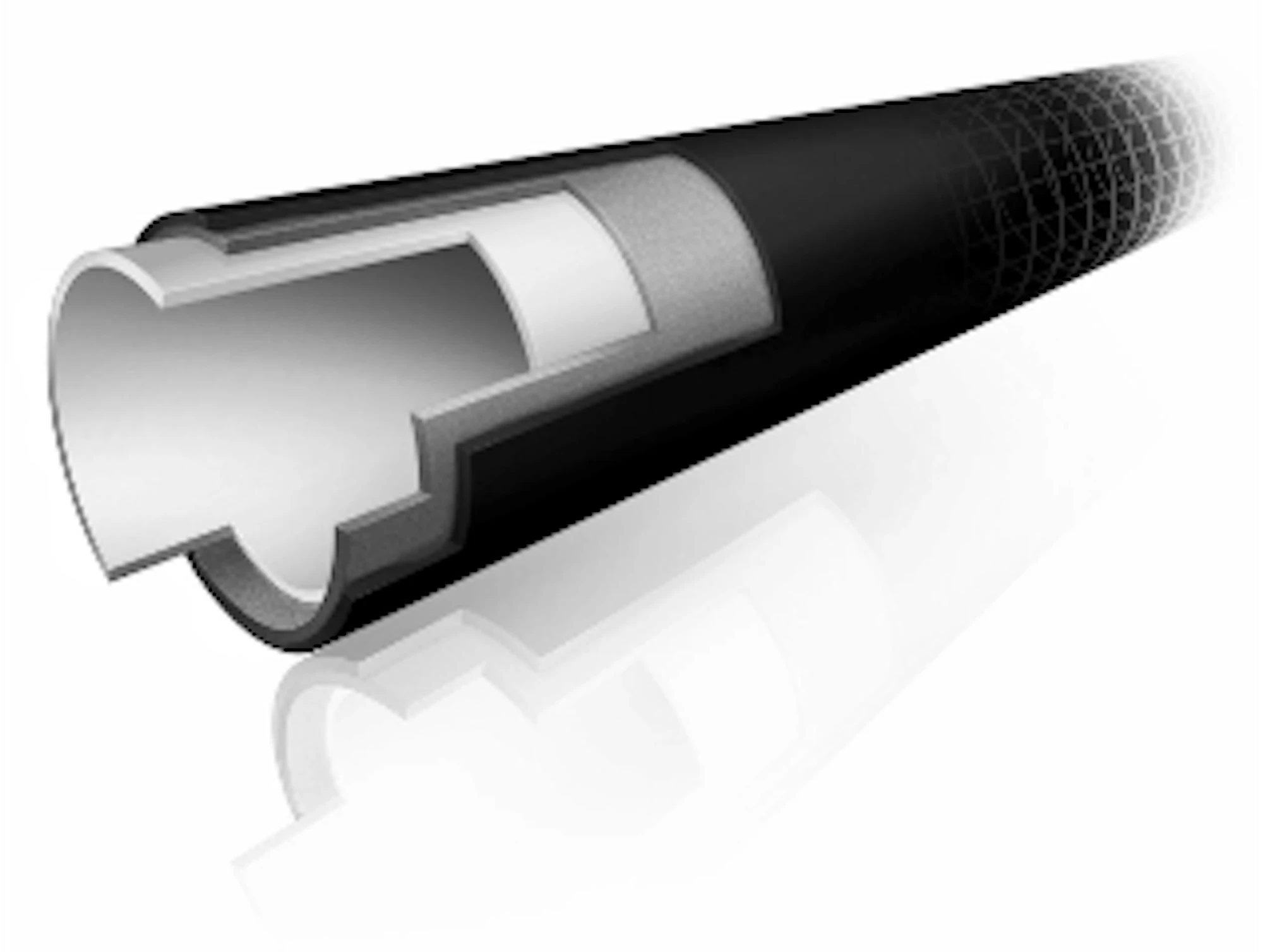 acoustic drainage pipe structure