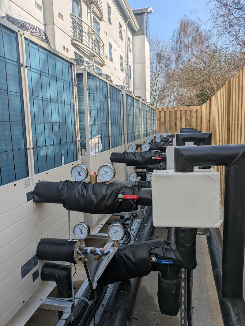 air source heat pumps