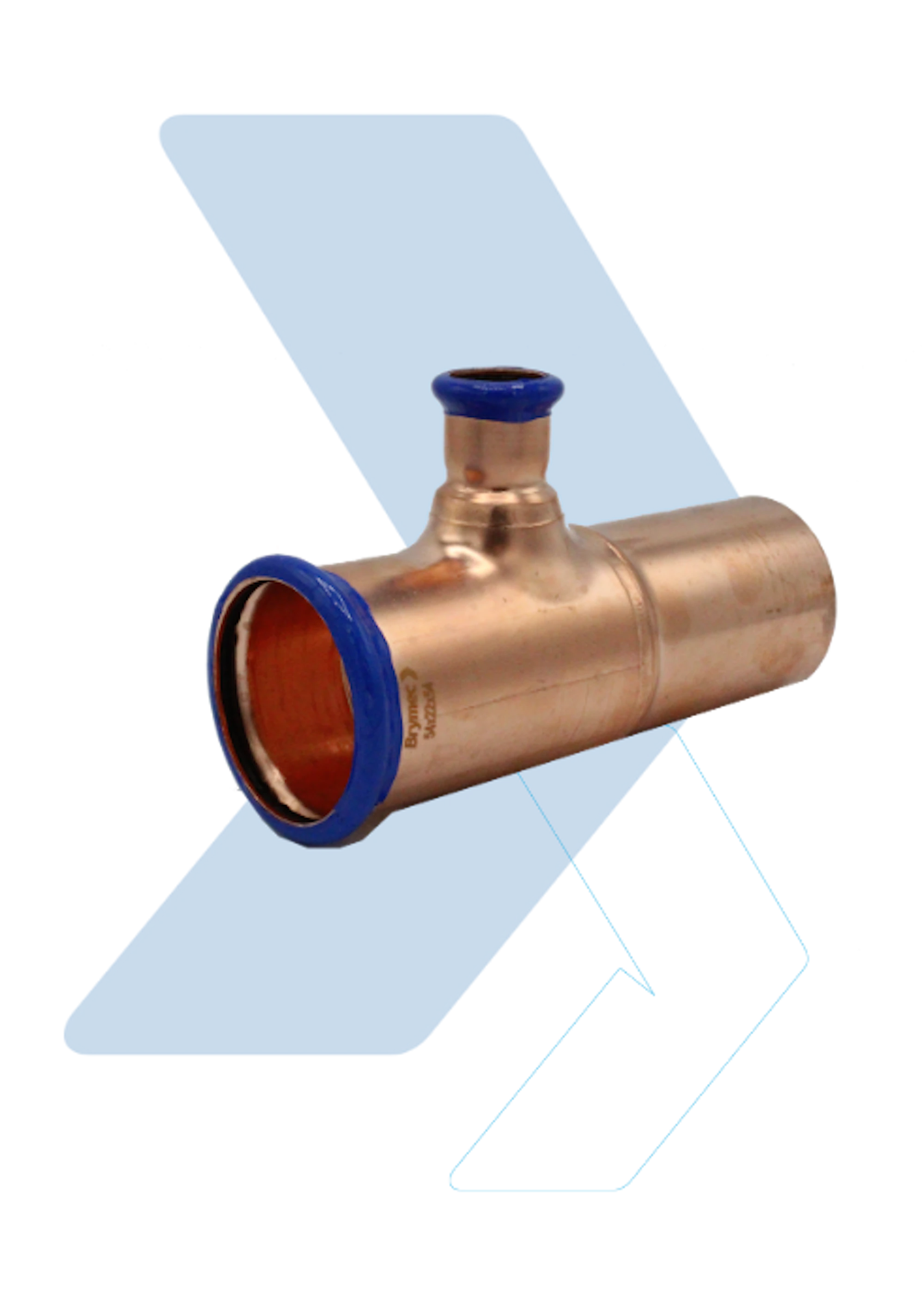 brymec copper press manifold tee product image
