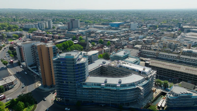 Angel Way photo taken by drone