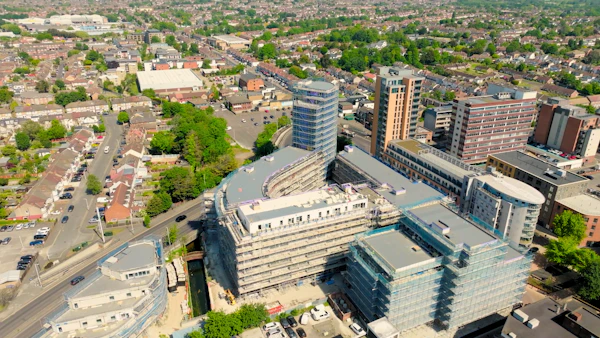 Drone Image of Angel Way