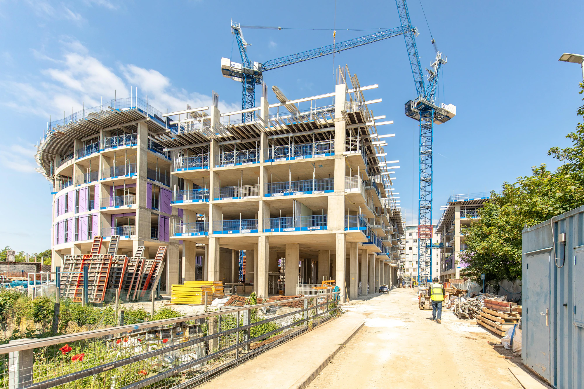 North Street site at the launch of the project