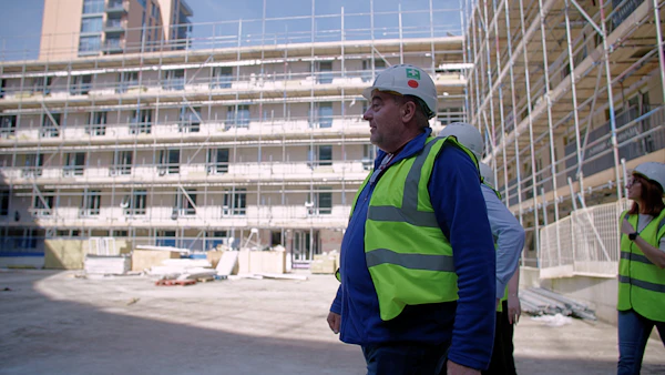 Photo taken with BSC's site manager at Angel Way