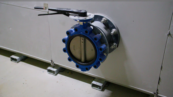 Tapped butterfly valve installation in South East London