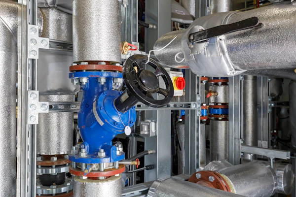 Plant room Bournemouth Arts University