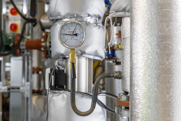 brymec gauge in plantroom