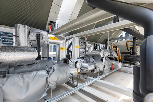 BAU Mechanical plantroom