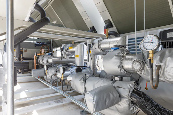 BAU Mechanical plantroom