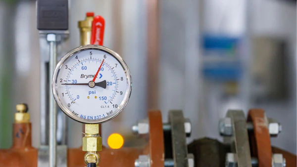 brymec gauge in plant room