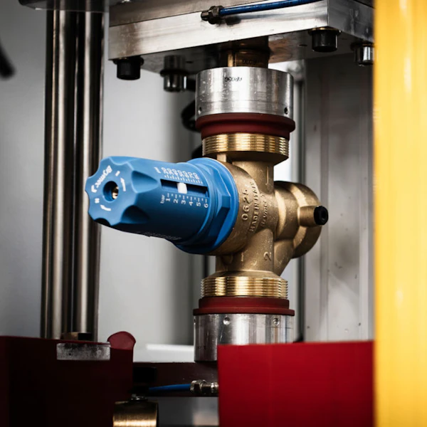 brymec prv being pressure tested