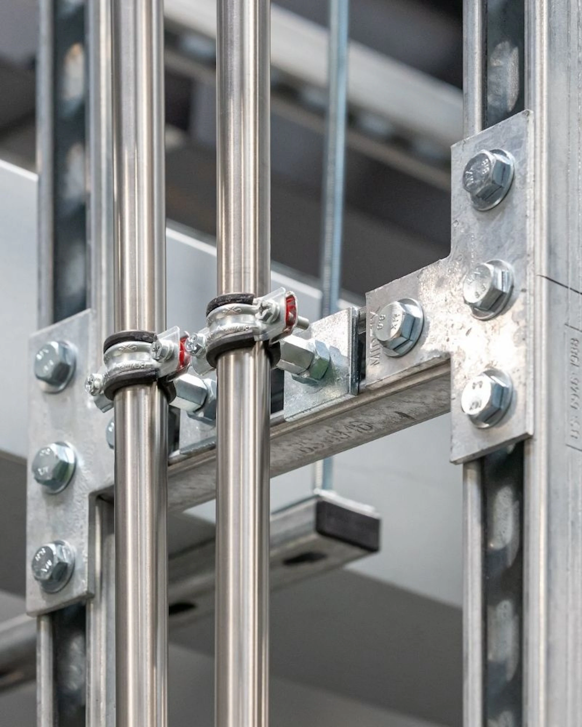 brymec channel bracketry and pipe clamps
