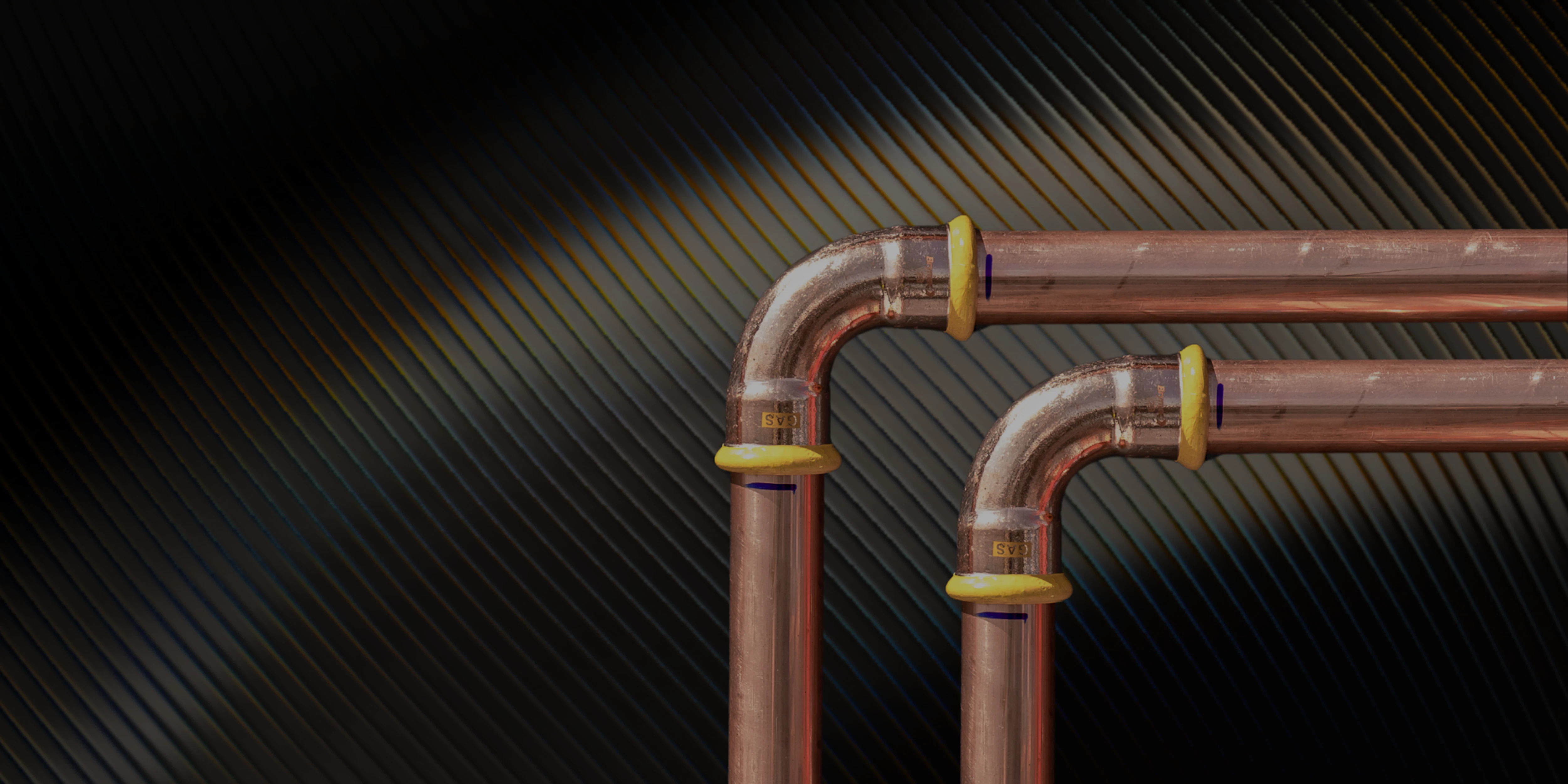 brymec copper press gas fittings and tube