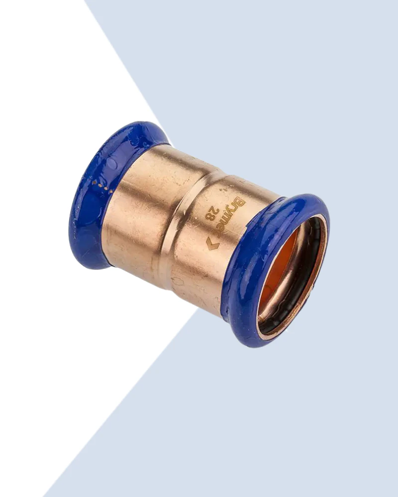 brymec copper press straight coupler