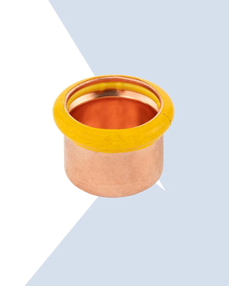brymec copper press gas end cap