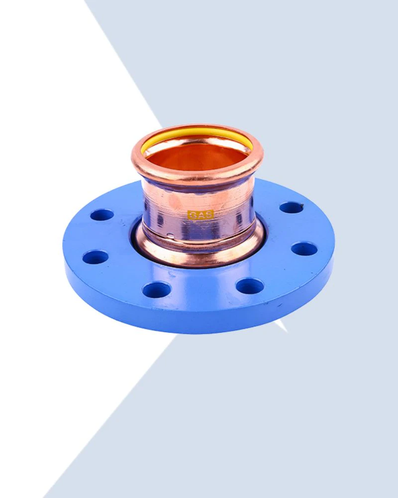 brymec copper press gas crimping flange