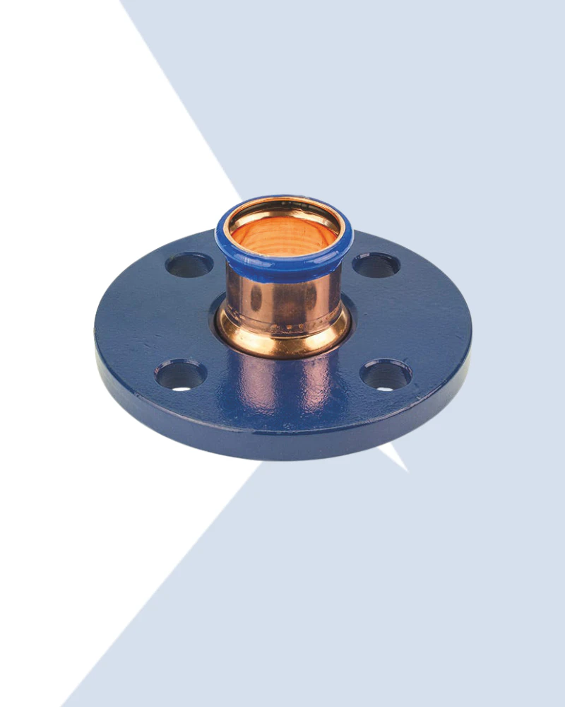 brymec copper press crimping flange