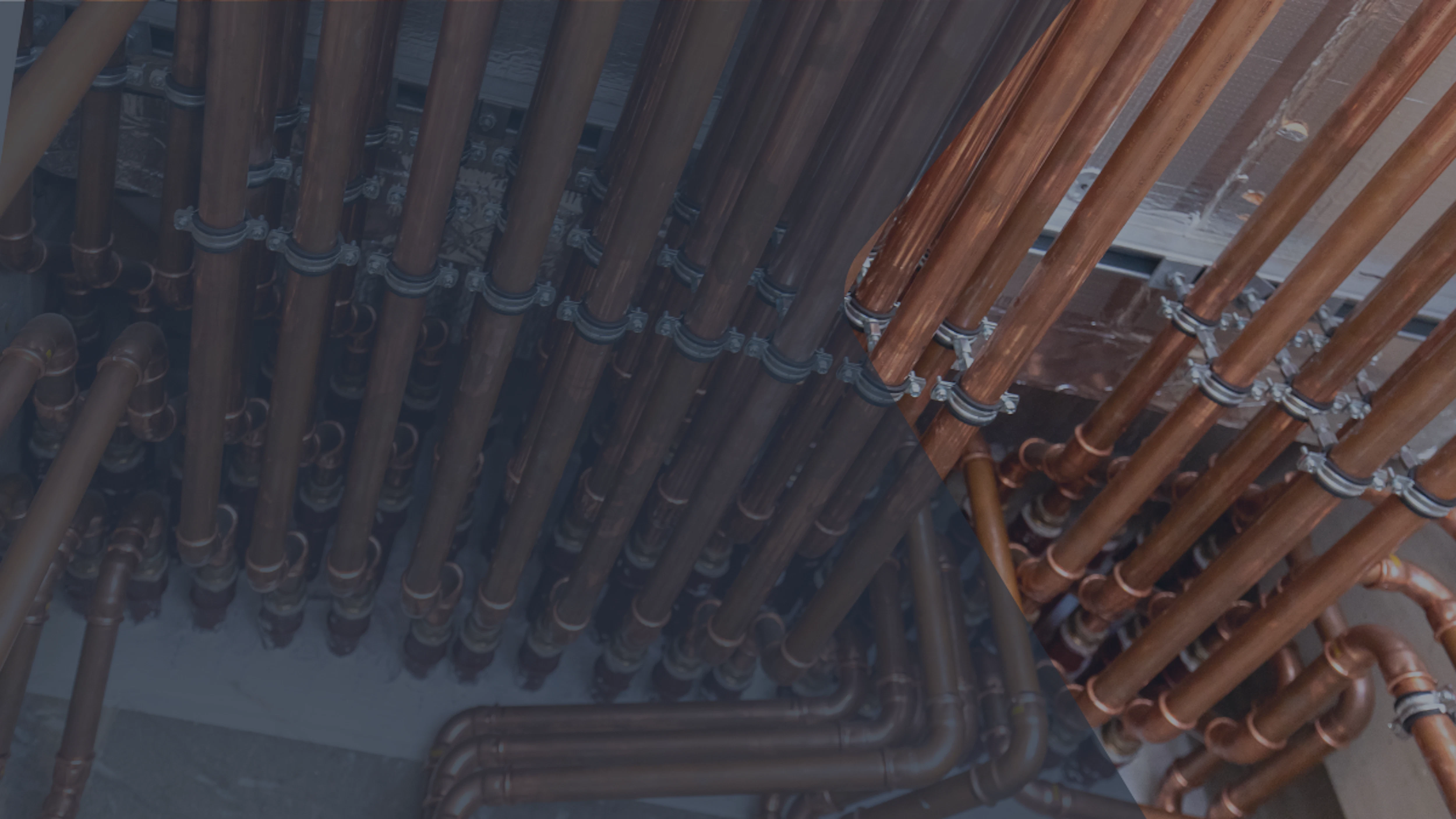 brymec copper press fit gas installated