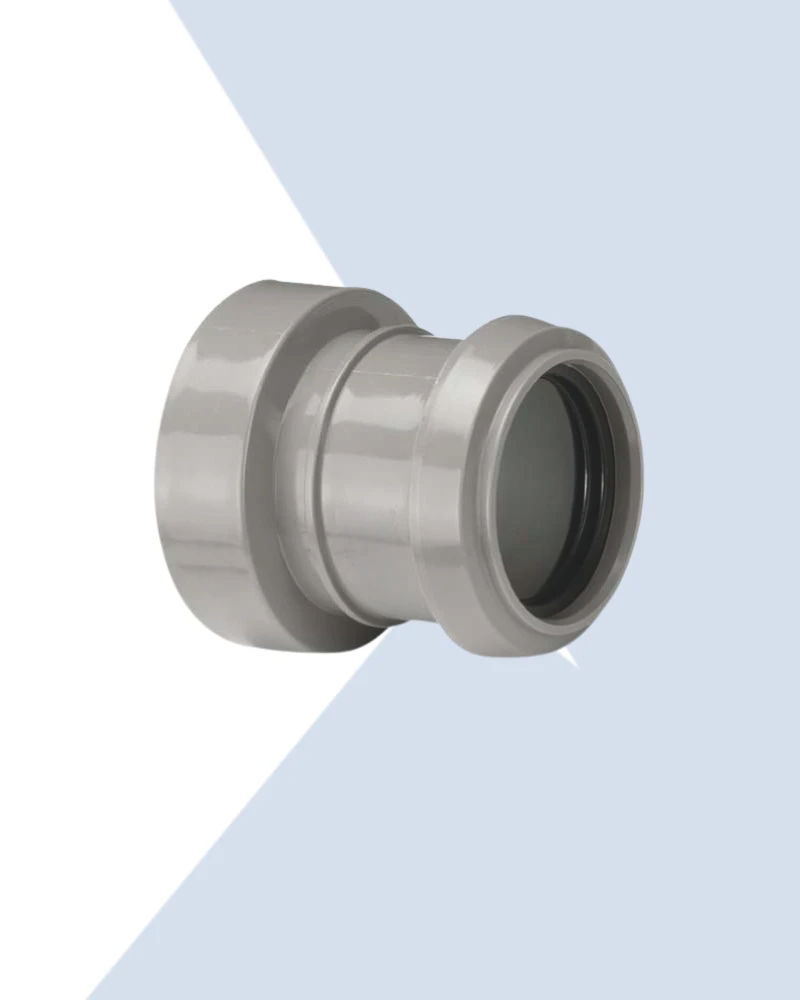 Brymec PVC-u grey boss adaptor