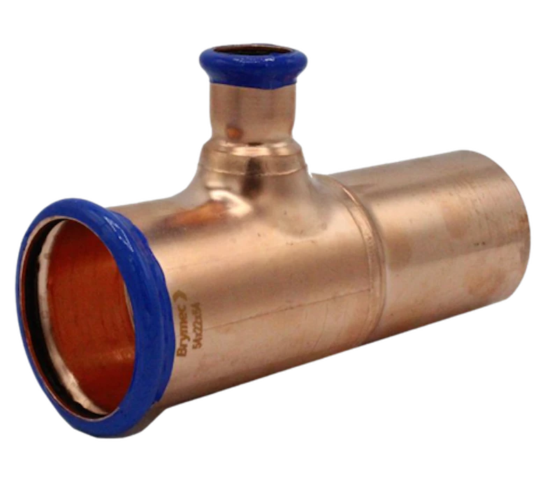 brymec copper press manifold tee