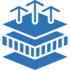 insulation icon blue