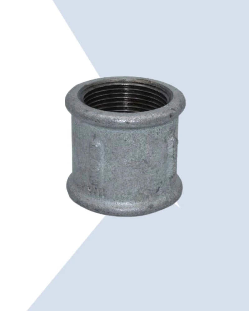 galvanised brymec malleable iron socket