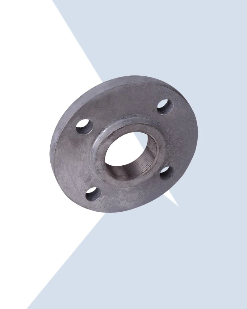 galvanised brymec threaded steel flange
