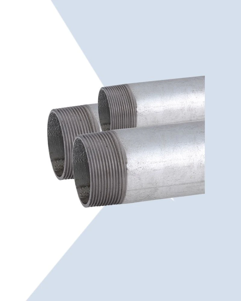 galvanised brymec threaded steel pipe