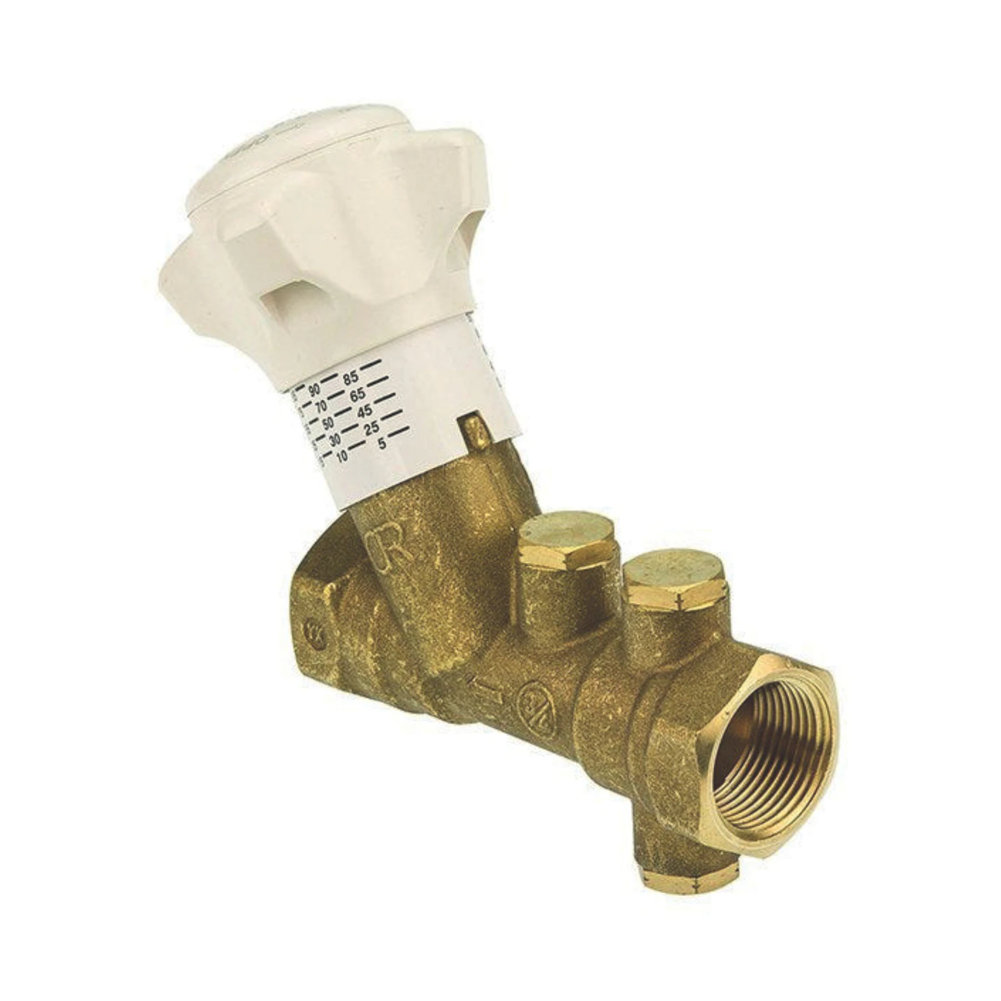 brymec brass double regulating valve