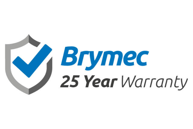 brymec 25 year warranty logo