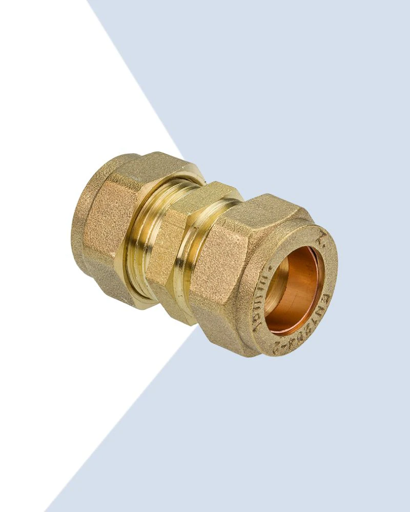 Brass compression fittings couplers