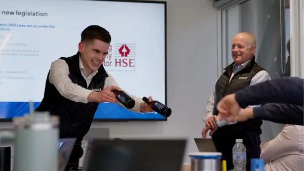 brymec employee presenting CPD