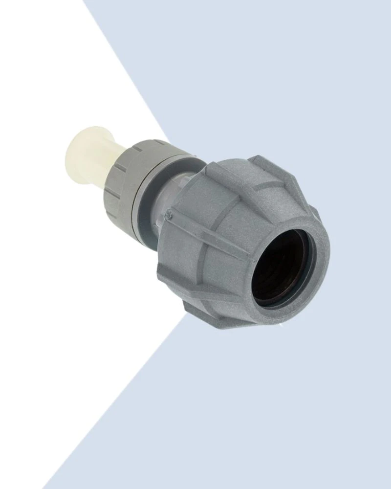 MDPE push fit adaptor