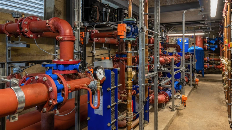commercial plant room