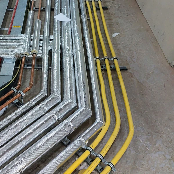brymec csst gas system installed