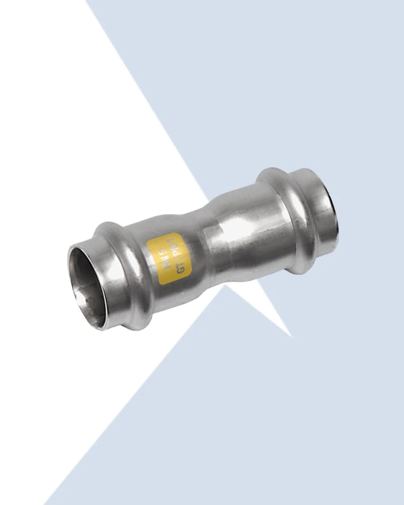 sanha stainless steel press gas coupler