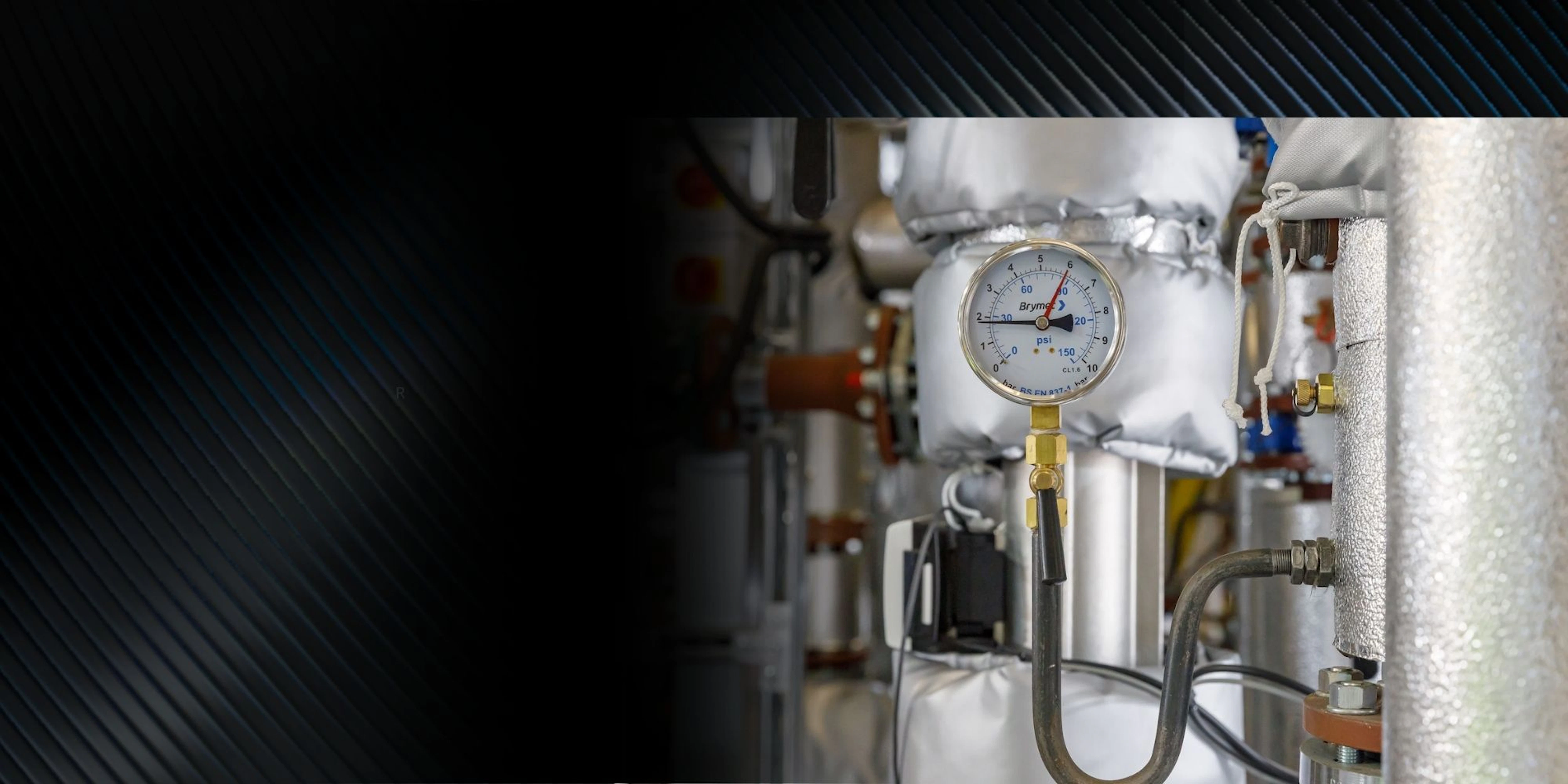 brymec gauge in plant room